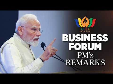 PM’s address at the BRICS Business Forum 2026
