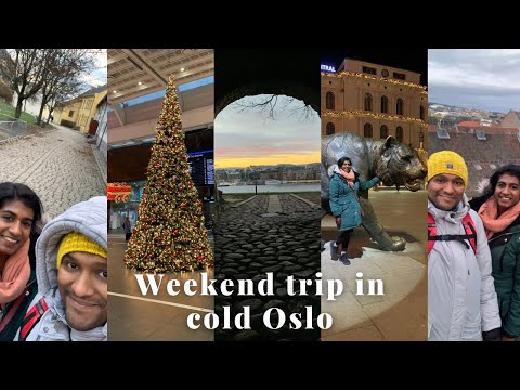Weekend in Oslo (Norway)| travel vlog | winter ❄️ holiday | 2 day trip in Oslo