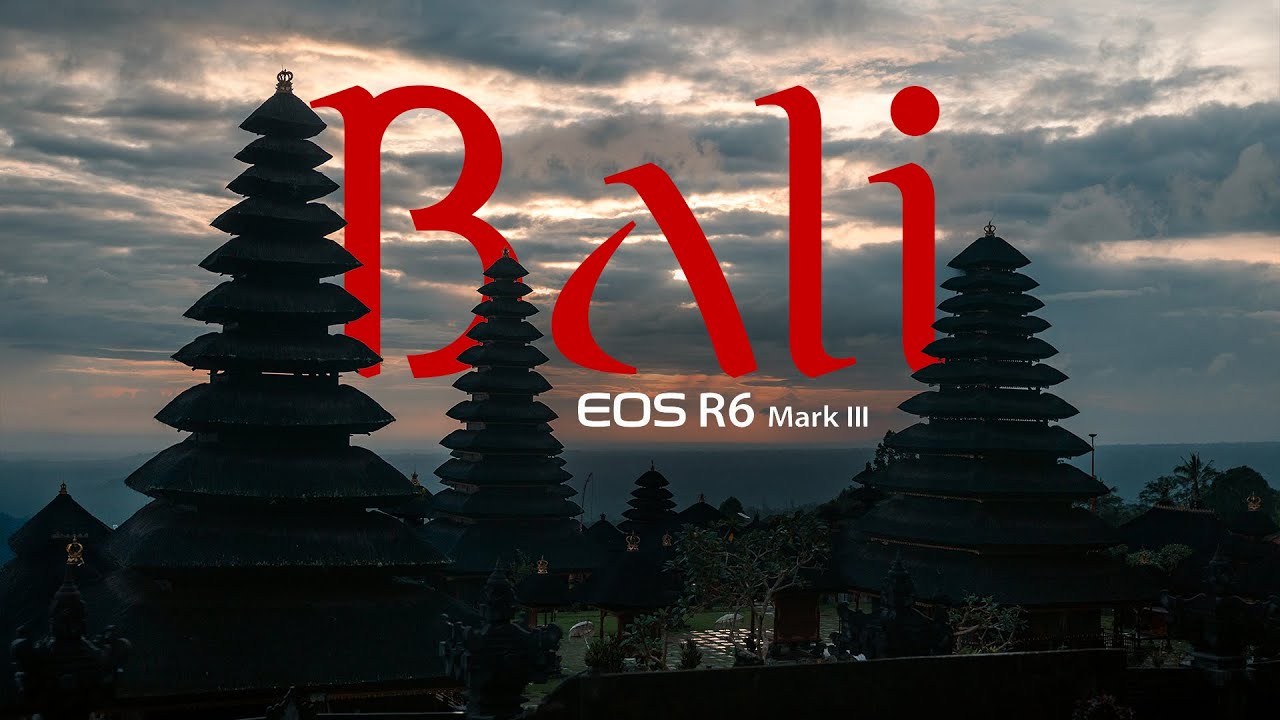 BALI | Canon R6 Mark III Cinematic travel video