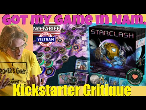 Starclash: An RTS Style Sci-Fi Strategy Game for 1-8 Players - 1-8!? - Kickstarter Critique Review