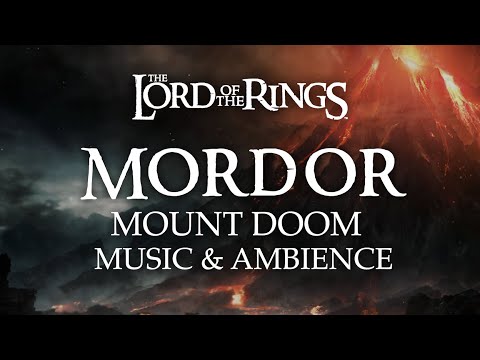 Lord of the Rings | Mordor Music & Ambience in 4K, with @ASMRWeekly