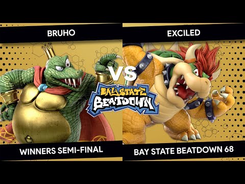 Bay State Beatdown 68 - Bruho (King K.Rool) vs. Exciled (Bowser) - Winners Semi-Final