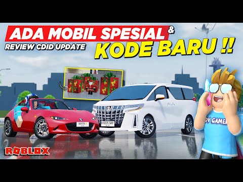 ADA KODE REDEEM DAN MOBIL BARU !! REVIEW CDID UPDATE SPESIAL NATAL - Roblox Indonesia