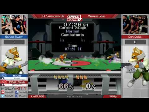 CFL Smackdown 84 Melee - Selfless | Lucky (Fox) vs Capt. Crunch (Red) - Winners Semis