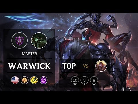 Warwick Top vs Jayce - NA Master Patch 9.14