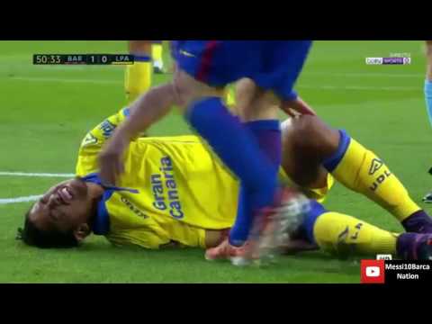 Messi vs Las Palmas 5-0 14/01/17 [HD]