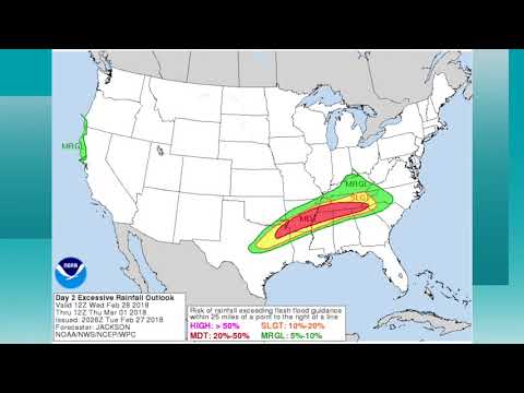 February 27, 2018 Weather Xtreme Video - Afternoon Edition