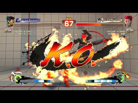 Black Allelujah (M. Bison) vs Matchu (Viper) USF4 720p