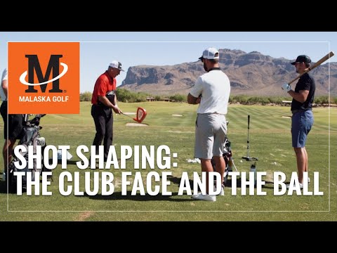Malaska Golf // Player Lesson // Shot Shaping - The Club Face and the Ball