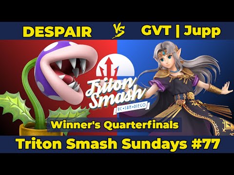 TSS 77 - uwu | DESPAIR. (Piranha Plant) vs GVT | Jupp (Zelda) - WQF - SSBU