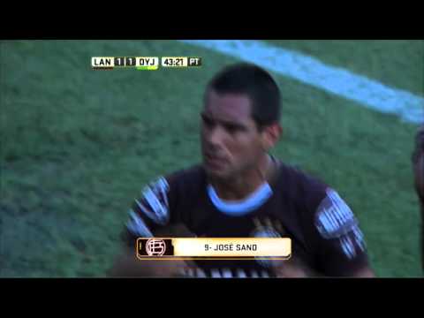 Gol de Sand. Lanús 1 - Defensa 1. Fecha 2. Primera División 2016