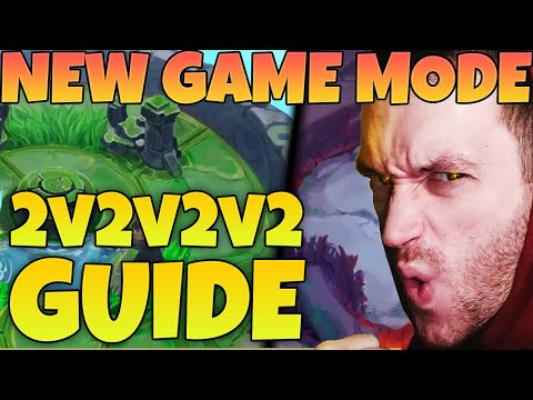 League of Legends ARENA 2v2v2v2 GAME MODE GUIDE! LEARN TO RANK UP FAST!