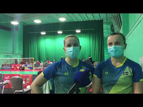 Moa Sjoo/ Tilda Sjoo: Winning 4-1 is important to get a good feeling and spirit in the team!