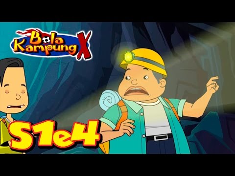 🇲🇾 Bola Kampung X | S1E4 | Sesat (Malay) | Kartun Kanak-Kanak