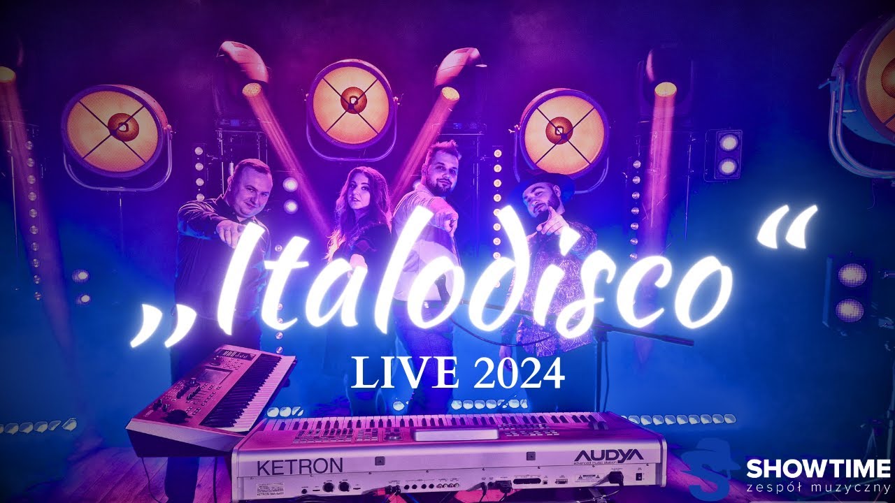 Show Time - Italodisco LIVE 2024 - zespół na wesele Kraków