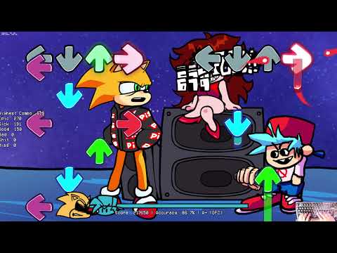 FNF Tails Gets Trolled Remix - No B*tches P (4k)