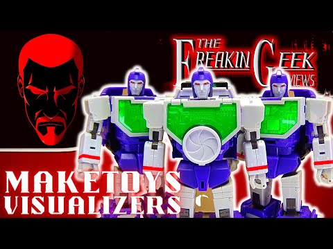 Maketoys VISUALIZERS (Reflector): EmGo's Transformers Reviews N' Stuff
