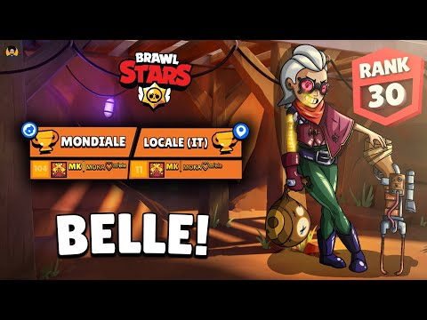 PORTO IL NUOVO BRAWLER BELLE AL RANK 30 🎯 w/@yoshikingdom2497 e Ronnina! - Brawl Stars
