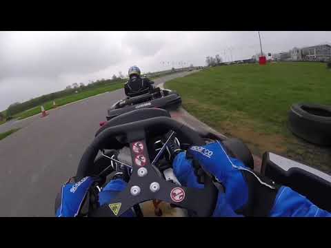 Club 100 2018 Elite Sprints Round 2 Whilton Mill Final Karting Onboard Kart 24
