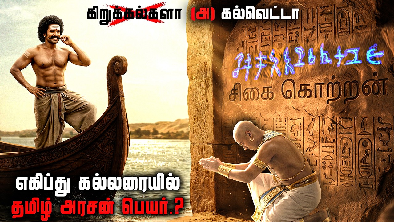 3000 வருடம் முன் எகிப்தில் தமிழன் செய்தது.? | எகிப்துக்க