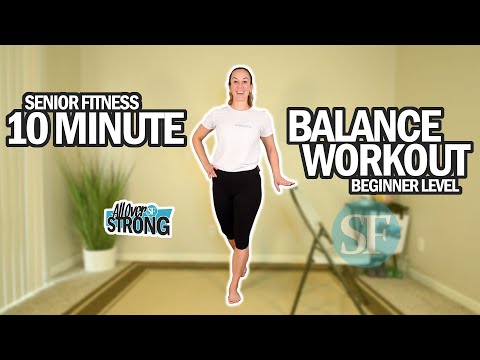 10 Minute Balance Workout For Seniors And Beginners
