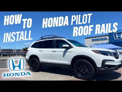 How to Install Honda Pilot Roof Rails Side Rails.  2016-2022 #roofrails