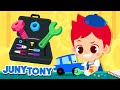 ️ Playing With Handyman Tools Little Handyman Fix It Song Kids Songs JunyTony
