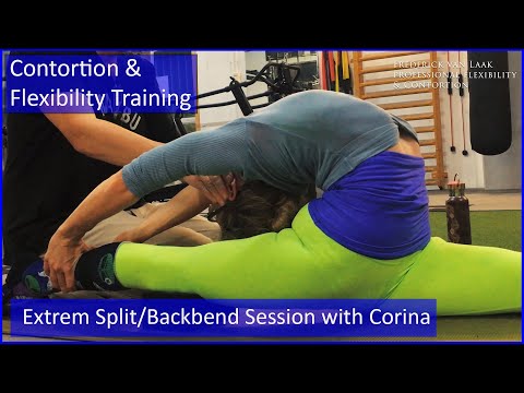 109 Flexyart Contortion Training: Split Backbend  - Also for Yoga, Pole, Ballet, Dance People