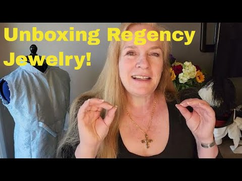 UNBOXING: Regency Era Accessories from Dames A La Mode! Gorgeous Jane Austen Necklace