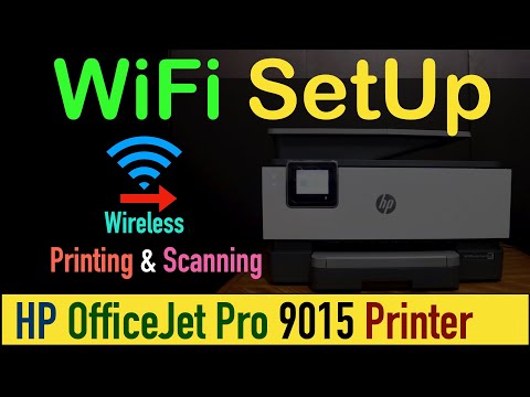 Thumbnail for HP OfficeJet Pro 9015 WiFi SetUp, Wireless Printing & Scanning Review