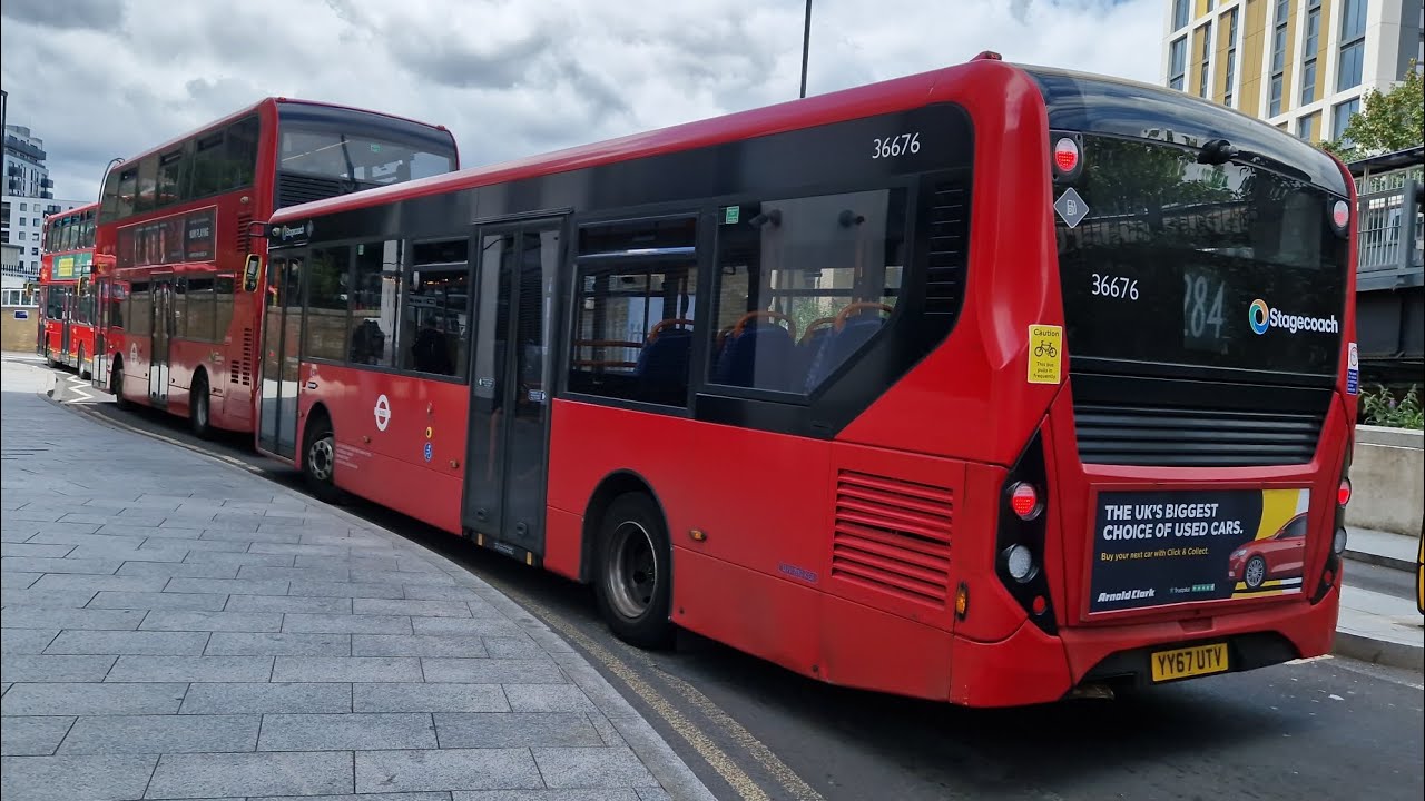 Stagecoach London 36676 YY67UTV Bus Route 284