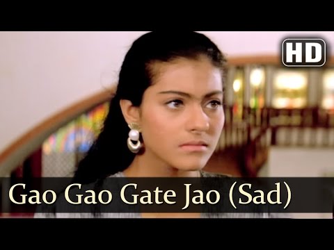 Gao Gao Gate Jao (Sad) - Udhar Ki Zindagi Songs - Kajol - Jitendra - Bollywood Songs - Filmigaane