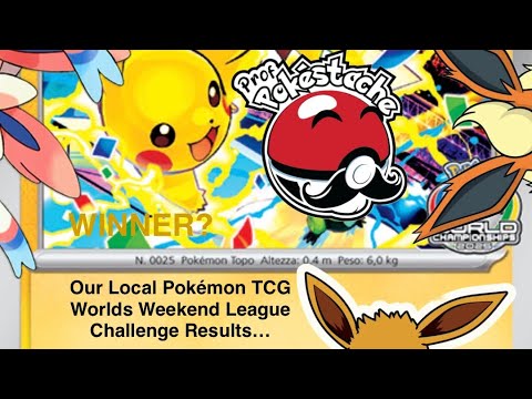 Our Local Pokémon TCG Worlds Weekend League Challenge Results…
