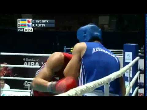Light Heavy (81kg) R16 - Gvozdyk Oleksandr (UKR) VS Aliyev Ramil (AZE) -2011 AIBA World Champs