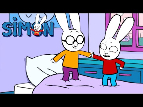 Capa de É super hiper legal dormir na sua casa | Simon | Compilação 30min 3ª Temporada | Desenhos animados