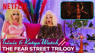 Drag Queens Trixie Mattel & Katya React to Fear Street | I Like to Watch | Netflix