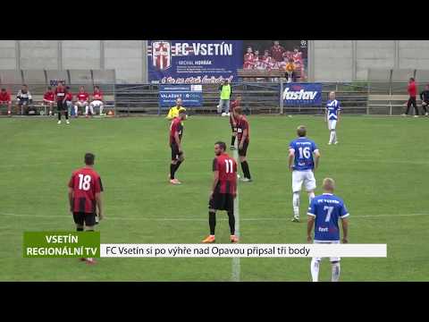 VSETÍN: FC Vsetín si po výhře nad Opavou připsal tři body