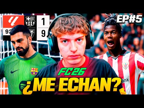 SUFRO LA PEOR GOLEADA DE LA HISTORIA DEL FC BARCELONA EN EL EA FC 26... EPISODIO 5