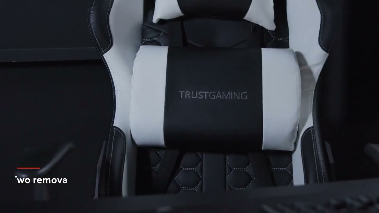 Ігрове крісло Trust GXT 708W Resto (White) 24434_TRUST video preview