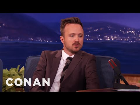 Aaron Paul Used To Dream As Jesse Pinkman | CONAN on TBS