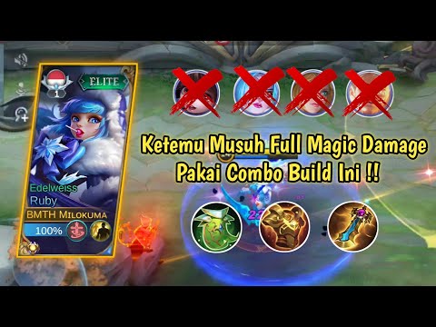 Ruby VS 4 Hero Magic Damage !! Ulti Chang e Ga Ada Rasa nya | Top Global Ruby