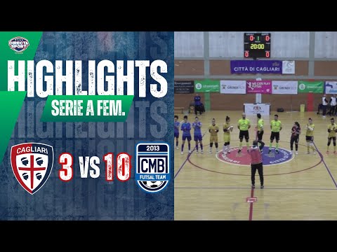 Futsal AF – Cagliari Women's Futsal Team – CMB Futsal Team 3-10 (Highlights)