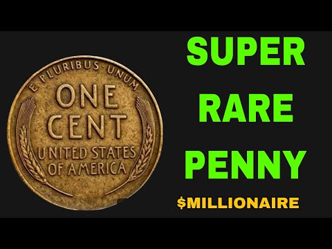 1944 No Mint Mark Wheat Penny – Market Value $35,500! Rare Coin worth million dollar !