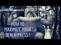 Banded dumbbell press