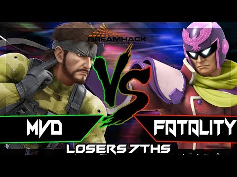 Dreamhack Dallas 2019 - Fatality (Captain Falcon) Vs. MVD (Snake) Losers 7ths