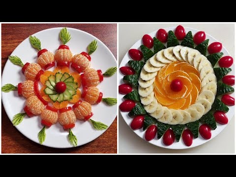 10+  Fruit Decoration Ideas | Super Fruit Decoration |Fruit curving and cutting Tricks | Fruit Art