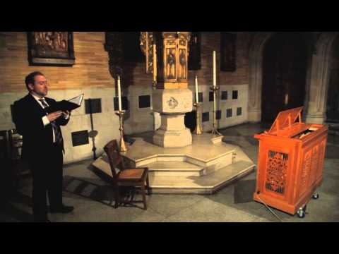 Benedictus (Canticle of Zechariah) chant | Carlo Gesualdo | Tenet Vocal Artists