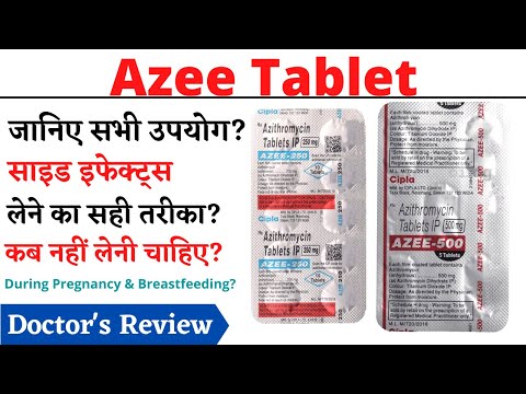 250 mg azee azithromycin tablets