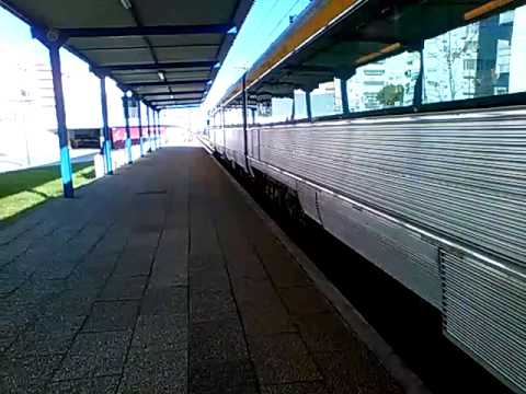 Um pouco da chegada do comboio especial  do sporting