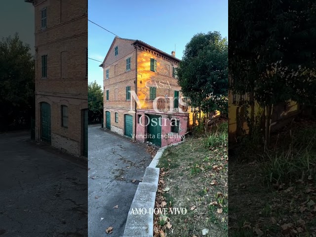 Casa Mors: soluzione singola con giardino e terreno agricolo – Ostra (AN)